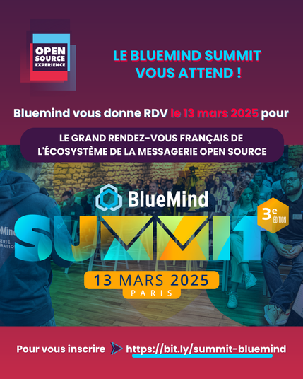 Bluemind Summit 2025 le 13 mars
