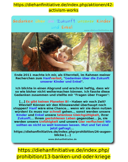 04.03.2025 DIE HANFINITIATIVE 2011 - 2022 Webseite existiert  nicht mehr ist archiviert. Recherche und Informationsarbeit für die Hanfcommunity und was sich daraus entwickelt hat.