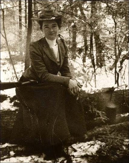 Mina Hubbard was a Canadian explorer and was the first white woman to explore and map the Labrador.