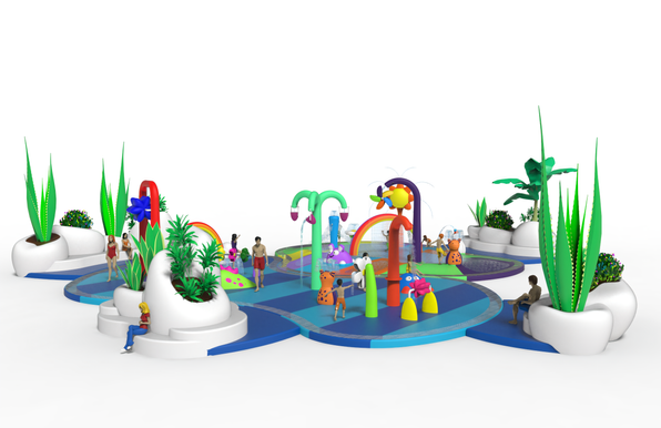 Spray Toons+Toon Land: three-dimensional revolution in children's water games
The key is a design principle that brings water games closer to the imagery of children's stories.