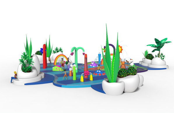 Spray Toons+Toon Land: three-dimensional revolution in children's water games
The key is a design principle that brings water games closer to the imagery of children's stories.