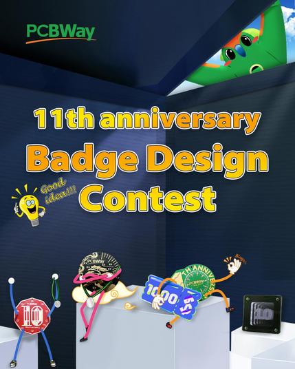 PCBWay 11th badge design contest