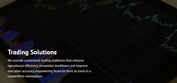 illustration showcasing advanced trading solutions aimed at optimizing financial transactions and market analysis