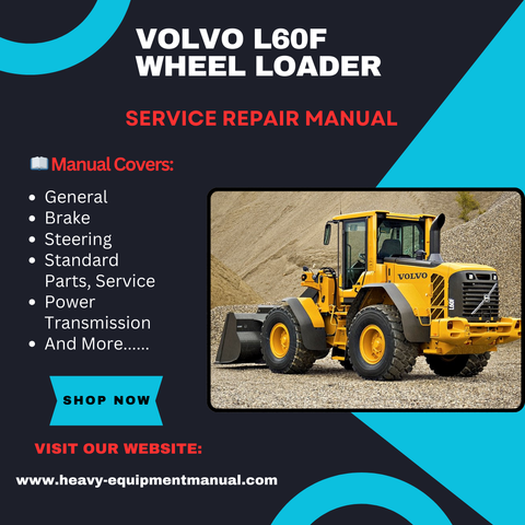 VOLVO L60F WHEEL LOADER SERVICE REPAIR MANUAL PDF