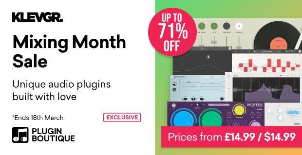 KLEVGR Mixing Month Sale