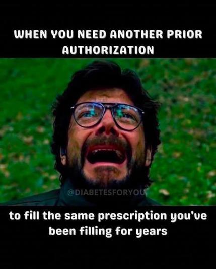 guy screaming when you need another prior auth to fill the same prescription you've been filling for years