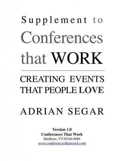 free update Conferences That Work cover page