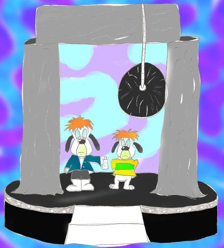 Now, We got Droopy n Dripple to help out as They Exit the #Medieval Portal.