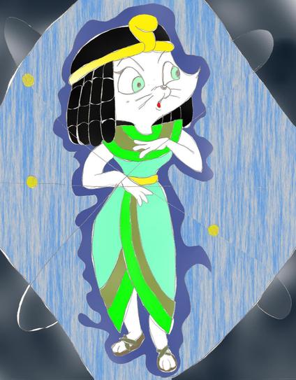 Here's a Rendering of the First Version of How a Time Crook should be captured. and inside a Capture Crystal, like #Cleocatra's in.