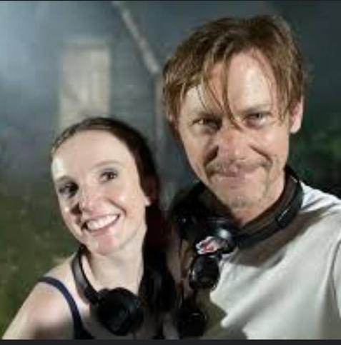 On the set of the upcoming tv movie "Slay" written and directed by Tony Gardner/Kyra Gardner and starring Jimmi Simpson.