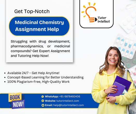 Medicinal Chemistry homework help, medicinal chemistry assignment help, medicinal chemistry tutoring help