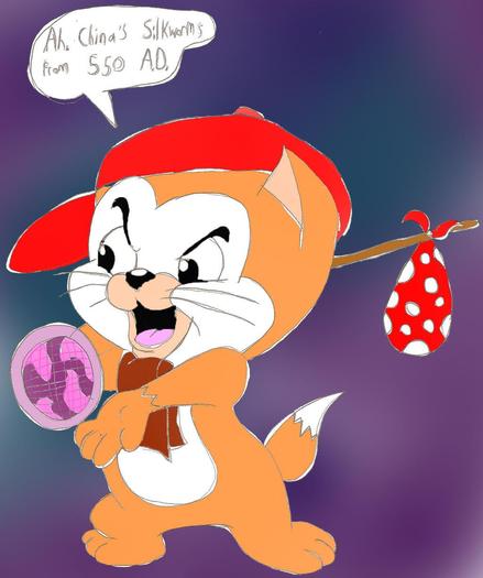 for the T&JK Lover who know this Guy from "Who are you Kitten", who claims to be an Orphan, and is really a Con Artist, His name was Chino, and Now, He's Stealing from the Past for Monetary Gain, like Cleocatra! and He's got China's #Silkworms from the Year 550 AD. can someone retrieve the Silkworms, before the History of Clothing spials out of Control?