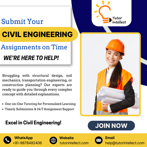 Civil Engineering Homework Help,  Civil Engineering Assignment Help, Civil Engineering Tutoring Help