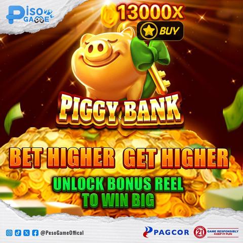 
Increase your bet, unlock the Bonus Reel, and stack up massive wins! 🎰💎 How much can you save in your Piggy Bank?

https://games.pisogame.com
