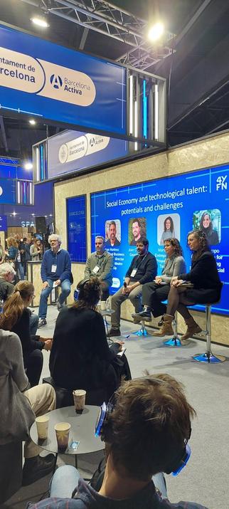 Taula rodona sobre Economia Social i potencialitats pel talent tecnològic en el 4YFN al Mobile World Congress 
