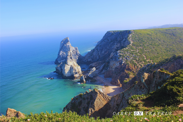 Praia da Ursa from the viewpoint above