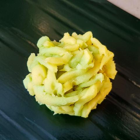 A traditional sweet inspired by fields of yellow rapeseed flowers.