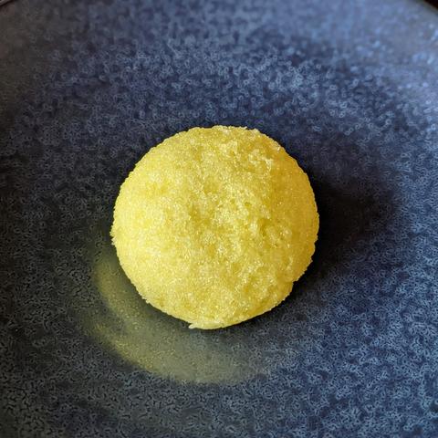 A traditional sweet inspired by fields of yellow rapeseed flowers.