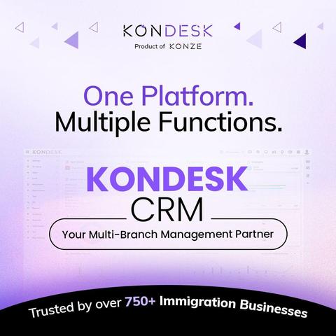 KONDESK CRM: One Platform - Multiple Functions