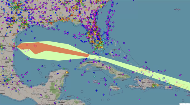 Airplanes being re-routed to protect them from Starship debris
Source: https://x.com/DJSnM/status/1897844400472178841