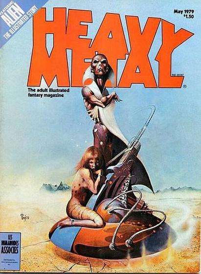 Heavy Metal Vol. 3 #1 (May 1979)
Illustration by Peter Andrew Jones