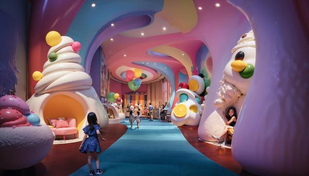 Interior design for children: softness, ergonomics and fantasy
Tactile surfaces, shapes and colours create an interior that is not only visually appealing, but also interactive.