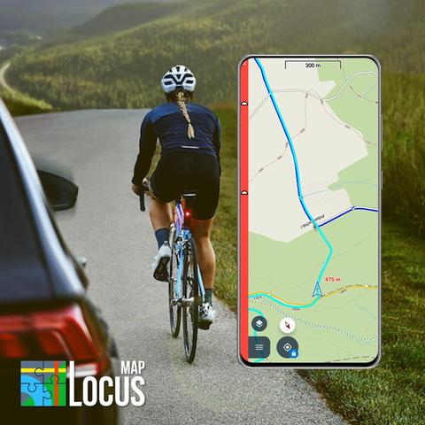 safety first with Locus Map