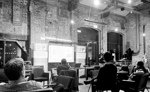 Optimisey presenting a guide to Google Search Console at the Digital People in Peterborough meetup for March 2025