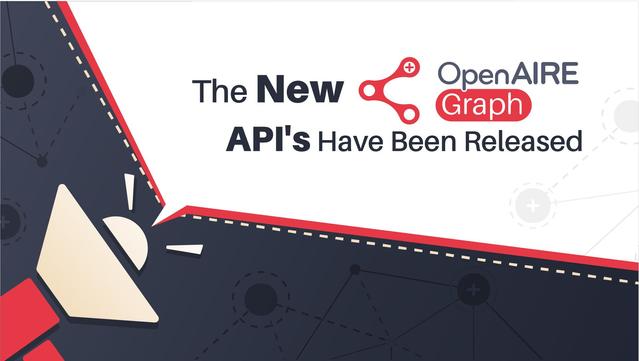 The New OpenAIRE Graph API's Have Been Released