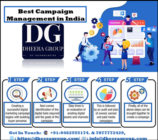 Dheera group provides comprehensive email campaign management services, including digital advertising plan creation, setting up and auditing accounts, and managing and optimizing campaigns. Get In Touch: 📲 +91-9462555174. & 7877772429, 🌐: https://dheeragroup.com/campaign-management/
, 📧: info@dheeragroup.com
#emailcampaignmanagementservices #BestCampaignManagementinIndia #CampaignManagement #campaignManagementAgencyinIndia