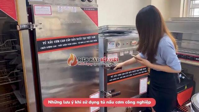 lưu ý khi sử dụng tủ nấu cơm công nghiệp
