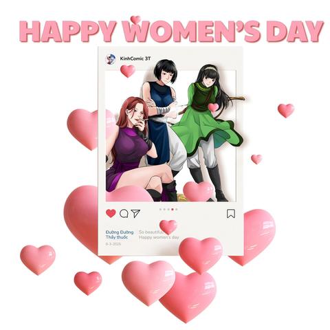 Hoa quà gì chưa người đẹp ơi!

#quoctephunu8_3 #womensdayspecial #kinhcomic #womenday #march8 #8thmarch