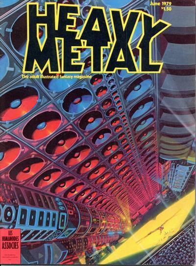 Cover for Heavy Metal Magazine Vol. 3, #2 (June 1979)
Art by Angus McKie