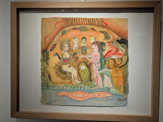 Peinture de Aditi Lago.