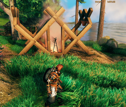 new kitchen build in valheim