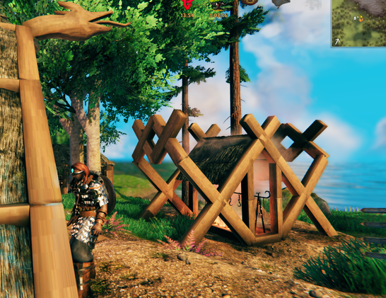 new kitchen build in valheim