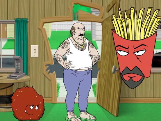 Random frame from the show ATHF