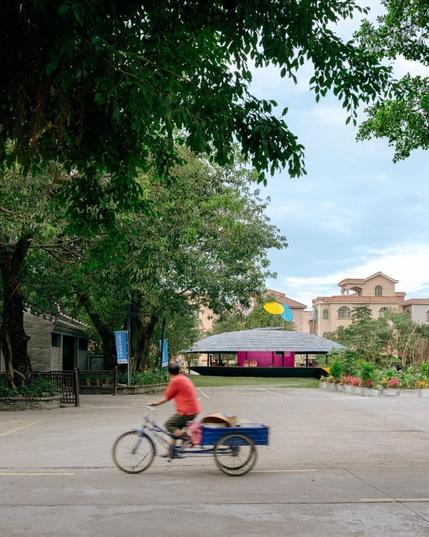 Design: The Never Hut, a public pavilion in China
Its bright, cheerful tones contrast with “the historic backdrop, forging a vibrant dialogue between past and present”.