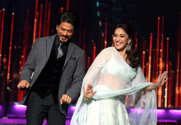 SRK and Madhuri Dixit