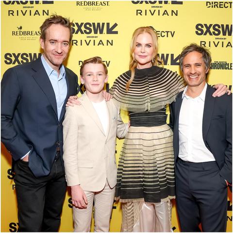 Matthew Macfadyen, Jude Hill, Nicole Kidman and Gael Garcia Bernal at SXSW Premiere of the movie Holland