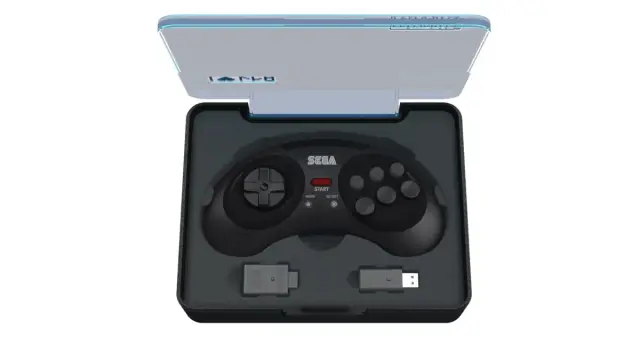 The new wireless Mega Drive and Saturn controllers from Retro-Bit don't just add modern tech like Hall Effect thumbsticks and a built-in battery.
They also work with the original consoles thanks to dedicated receivers