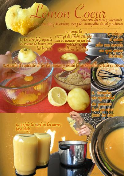 Le mon coeur - curd de limón