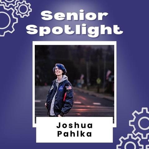 A portrait of senior Joshua Pahlka