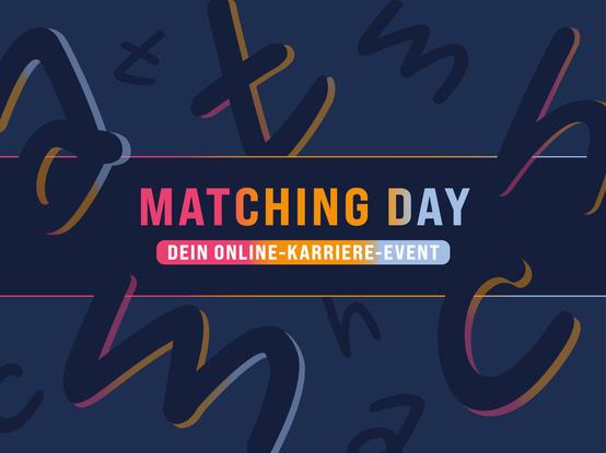 Grafik mit dem Titel Matching Day