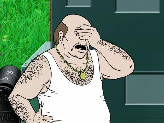 Random frame from the show ATHF