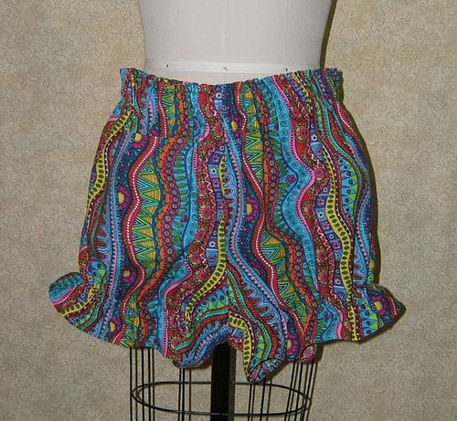rainbow bloomers knickers handmade 