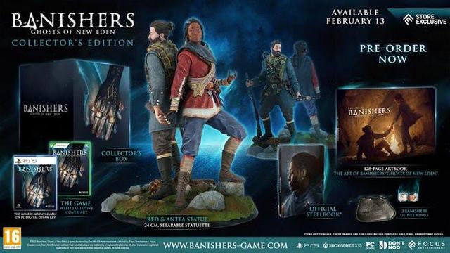 L'édition collector du jeu #Banishers : Ghosts of New Eden est à 150€ en exclu premium sur Micromania