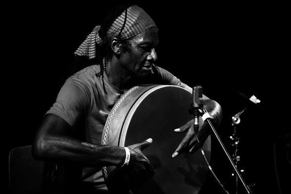 Hamid Drake @ Summer Bummer Festival - De Studio - Antwerp, Belgium - 27 Aug 2022