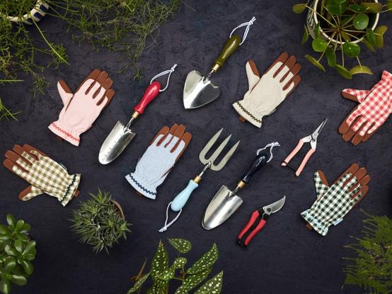 The Collection from Burgon & Ball - gardening gloves and tools