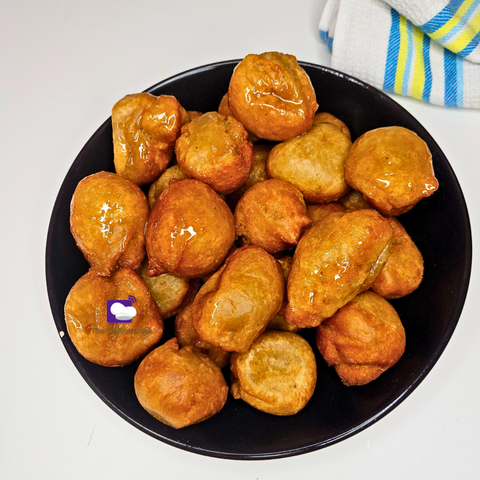 banana milk puff puff